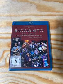 Blu ray Incognito live in London 30th anniversary