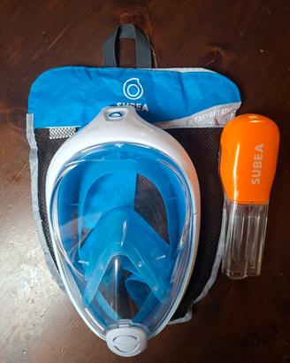 maschera snorkeling bambino taglia M