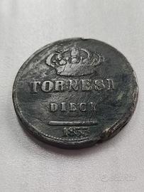 10 tornesi 1833