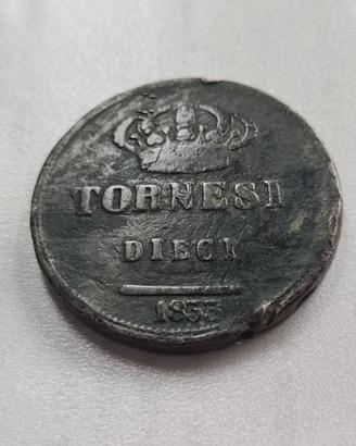 10 tornesi 1833