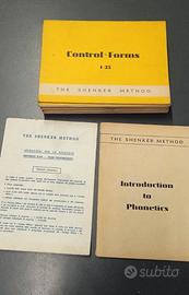 Schede corso inglese Shenker 1970