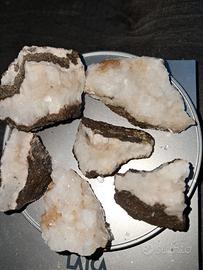 minerale quarzo pietra lotto 1 grande 