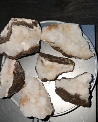 minerale quarzo pietra lotto 1 grande 