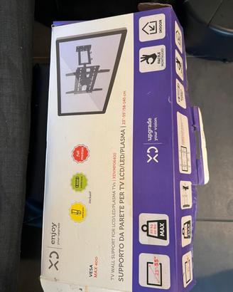 Supporto muro TV Vesa 400 23”-55” full motion
