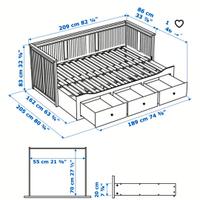 letto ikea bianco