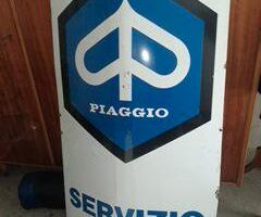 Tabella smaltata servizio Piaggio