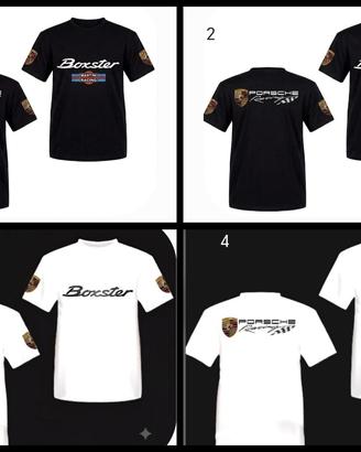 t-shirt maglia Camiseta Porsche Boxster sport