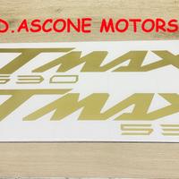 coppia adesivi scudo tmax 530 ORO