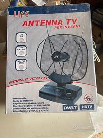 Antenna TV da interni amplificata