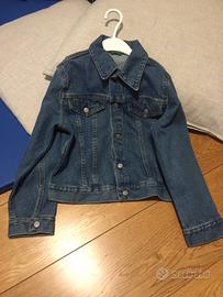 Giubbino jeans bambino Benetton originale