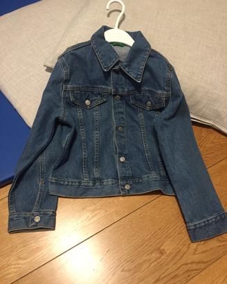 Giubbino jeans bambino Benetton originale