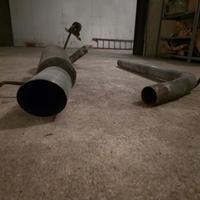 Scarico sportivo per vw Fox 1.2 Benzina 