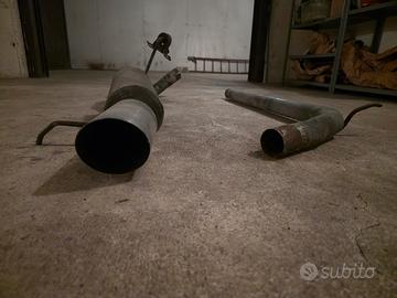 Scarico sportivo per vw Fox 1.2 Benzina 