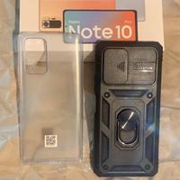 Cover RUGGED per Xiaomi Redmi Note 10 Pro + bonus