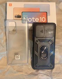 Cover RUGGED per Xiaomi Redmi Note 10 Pro + bonus