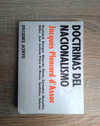 DOTTRINE DEL NAZIONALISMO