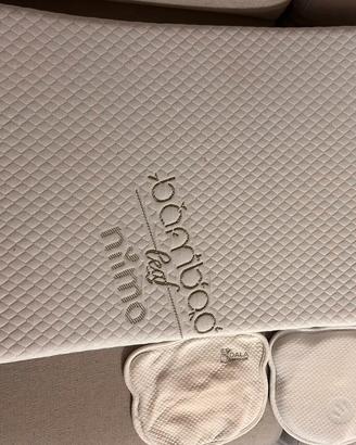 Materasso cuscino federa culla