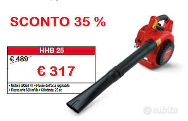 SOFFIATORE HONDA HHB25 4 TEMPI