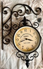 Orologio e termometro da muro