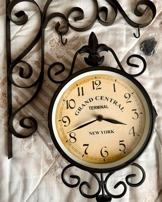 Orologio e termometro da muro