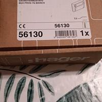 cronotermostato Hager eco prog 7g bianco