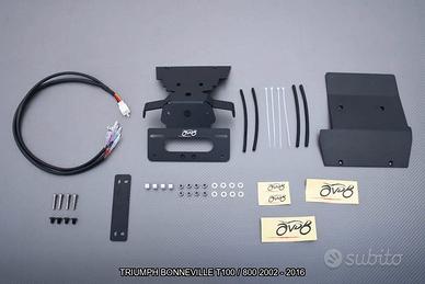 Portatarga TRIUMPH BONNEVILLE T100 800 2002 - 2016