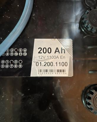 Batteria per camion 12v 200ah