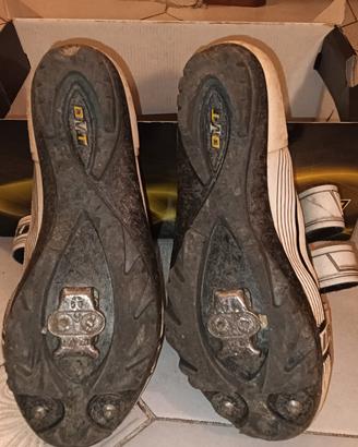 scarpe da bici con aggancio rapido 