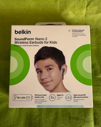 Cuffie per bambini Belkin SoundForm Nano 2