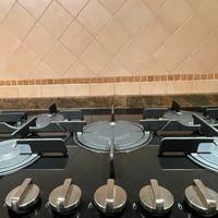 Piano cottura vetro nero