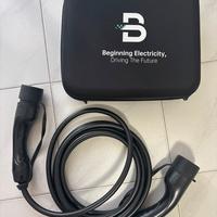 Cavo ricarica auto elettrica Type 2 22kW trifase