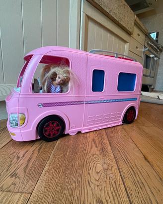 Barbie camper aereo casa delle bambole