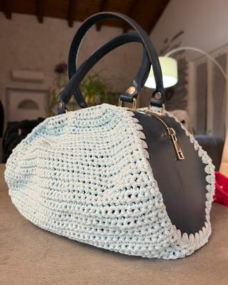 Borsa fatta a mano Uncinetto