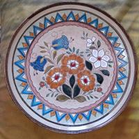 Vaso in terracotta/ceramica Vitali Trento