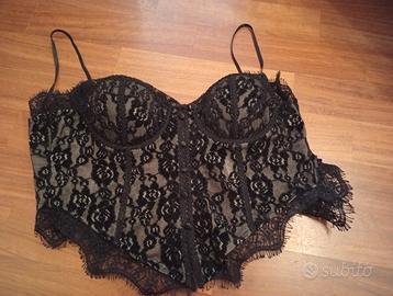 Top corsetto