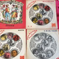 folklore in vinile 45 giri