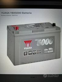 Batteria auto YUASA 100 Ah - NUOVA!!