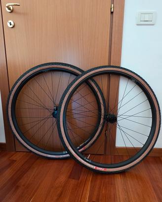 Set ruote gravel alluminio 