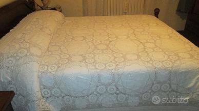 Copriletto Matrimoniale Uncinetto Vintage