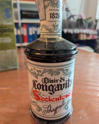 bottiglia amaro Elisir di Longavita Schiapparelli