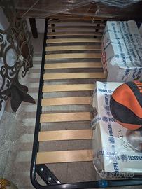 rete letto singolo con doghe