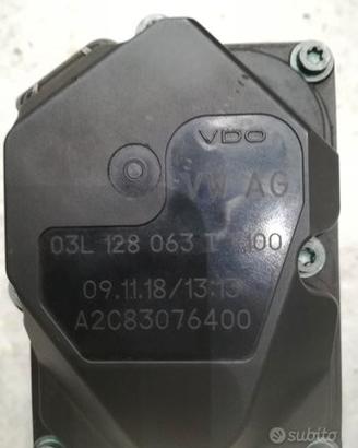 Unità corpo farfallato motori diesel VW-AUDI-SEAT-