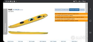 Kayak biposto Janautica Haiti