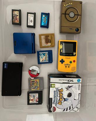 LOTTO COLLEZIONE GIOCHI POKEMON