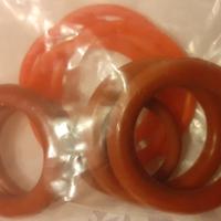 1 Anello in silicone ammortizzante