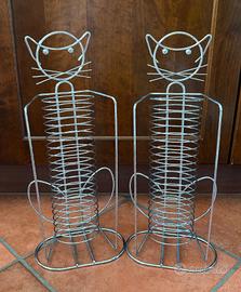 Porta cd a forma di gatto