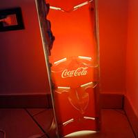Espositore luminoso - lampada Coca Cola