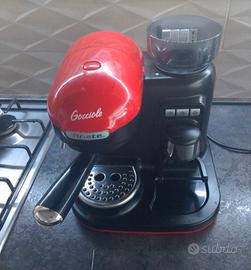 macchinetta da caffè espresso con macina integrato