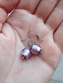 Orecchini viola