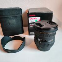 Obiettivo Sigma 10-20mm F4-5.6 EX DC per Nikon